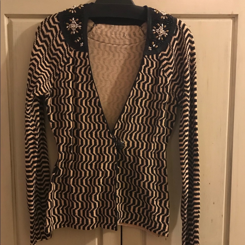 Beaded sweater
